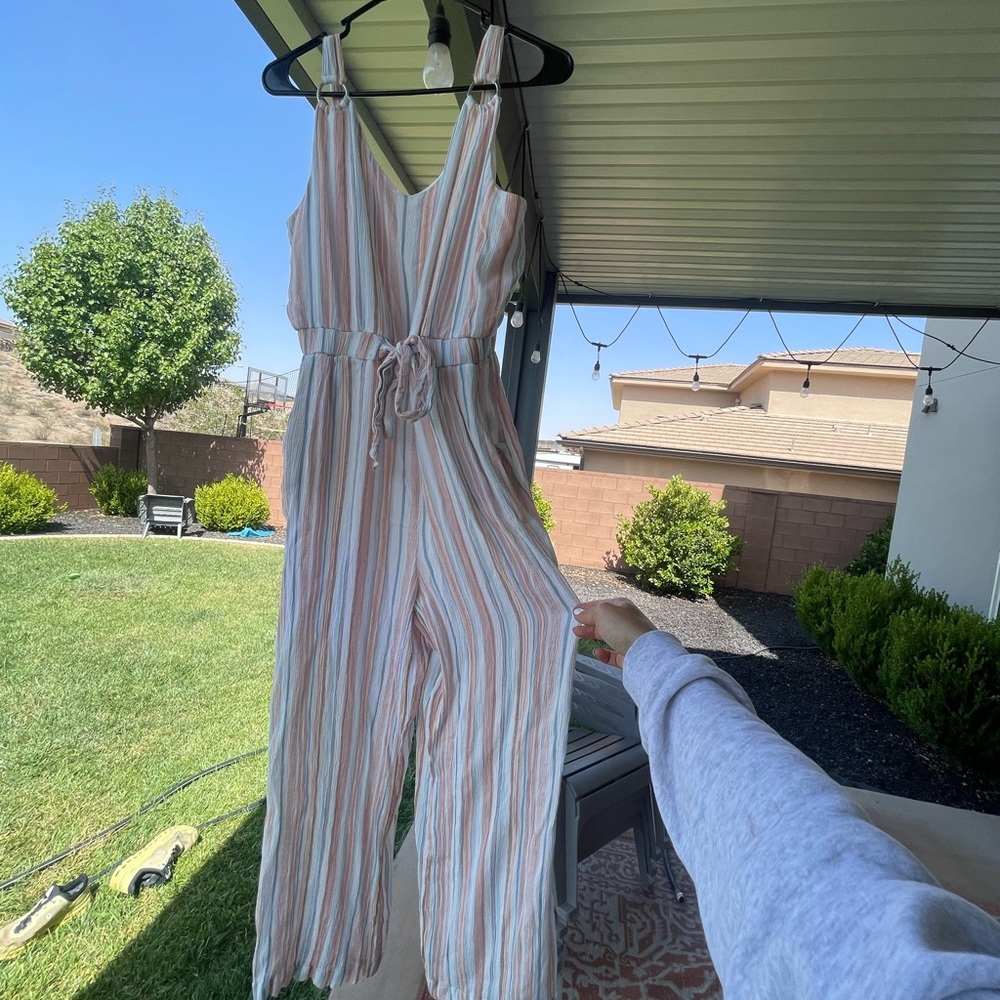 Striped Multicolor Jumpsuit